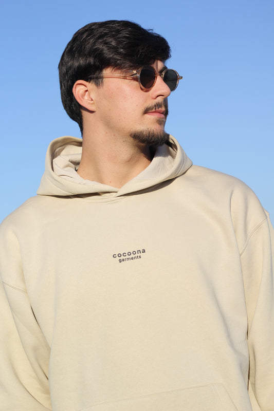 Oversized Hoodie "Latte" Beige