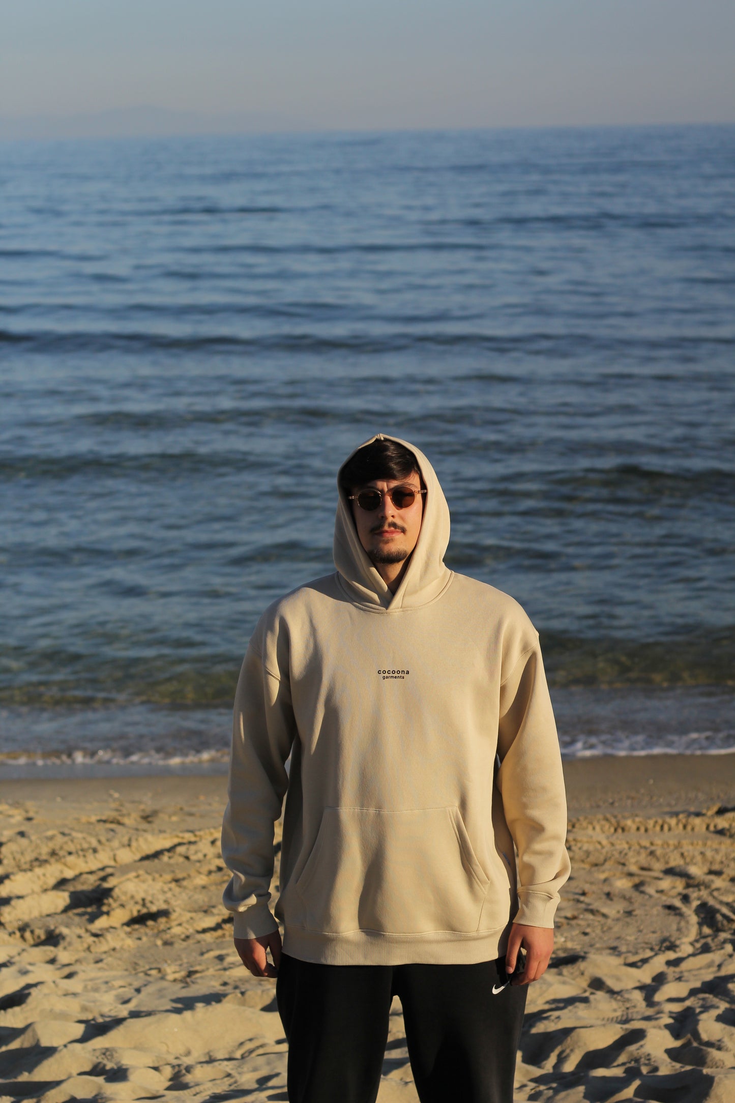 Oversized Hoodie "Latte" Beige